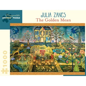 Pomegranate (AA929) - Julia Zanes: "The Golden Mean" - 1000 pieces puzzle