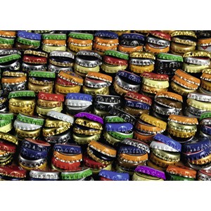 Ravensburger (19725) - "Bottlecap Hills" - 1000 pieces puzzle