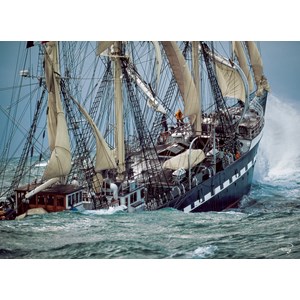 Clementoni (39350) - Philip Plisson: "Belem, The Last French Tall Ship" - 1000 pieces puzzle