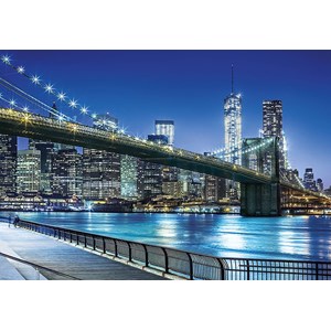 Clementoni (31804) - "New York by night" - 1500 pieces puzzle