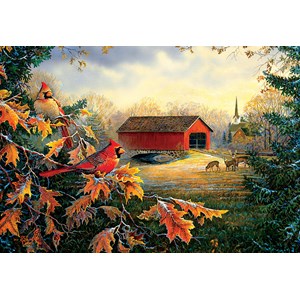 SunsOut (10480) - "Crossing at Red River" - 2000 pieces puzzle