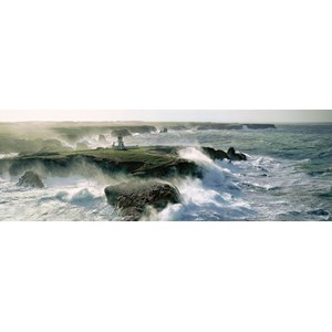 Clementoni (39353) - Philip Plisson: "Blast of Wind on the Pointe des Poulains" - 1000 pieces puzzle