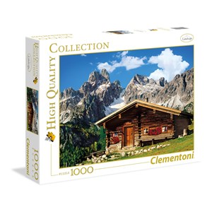 Clementoni (39297) - "Austria the Mountain House" - 1000 pieces puzzle