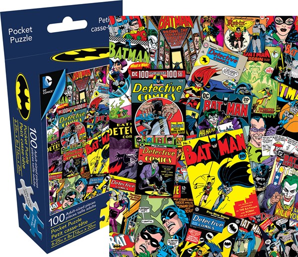 Aquarius (61106) - "DC Comics Batman Collage (Mini)" - 100 pieces puzzle