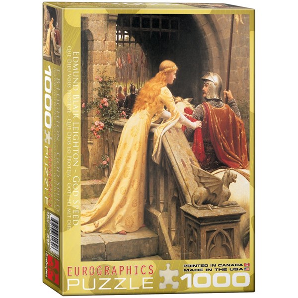 Eurographics (6000-0130) - Edmund Blair Leighton: "God Speed" - 1000 pieces puzzle
