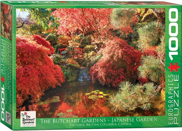 Eurographics (6000-0701) - "Japanese Garden" - 1000 pieces puzzle