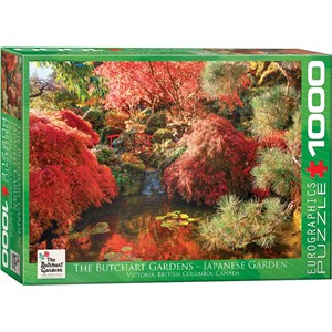 Eurographics (6000-0701) - "Japanese Garden" - 1000 pieces puzzle
