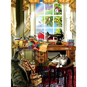 SunsOut (34983) - Lori Schory: "The Sewing Room" - 1000 pieces puzzle