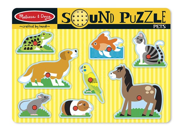 Melissa and Doug (730) - "Pets" - 8 pieces puzzle