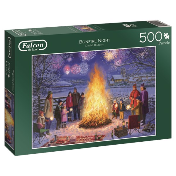 Falcon (11121) - "Bonfire Night" - 500 pieces puzzle