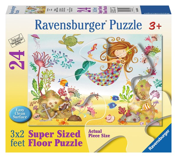 Ravensburger (05396) - "Junior Mermaid" - 24 pieces puzzle