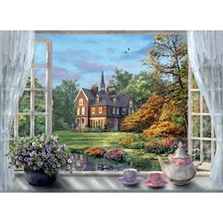 Clementoni (39318) - Dominic Davison: "A Cup of Tea?" - 1000 pieces puzzle