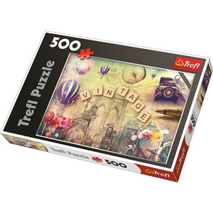 Trefl (372406) - "Vintage" - 500 pieces puzzle