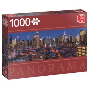 Jumbo (18576) - "New York Skyline" - 1000 pieces puzzle