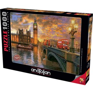 Anatolian (PER1023) - "Westminster Sunset, London" - 1000 pieces puzzle