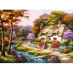 Anatolian (3577) - Sung Kim: "Spring Cottage" - 500 pieces puzzle