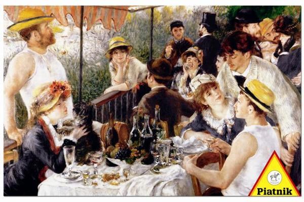 Piatnik (568145) - Pierre-Auguste Renoir: "Boating Party" - 1000 pieces puzzle