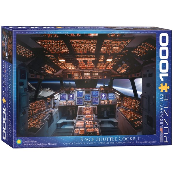 Eurographics (6000-0265) - "Space Shuttle Cockpit" - 1000 pieces puzzle