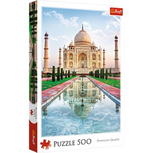 Trefl (371642) - "Taj Mahal, India" - 500 pieces puzzle