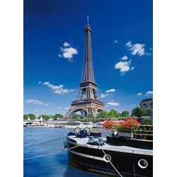 Clementoni (30302) - "Eiffel Tower Boat View" - 500 pieces puzzle