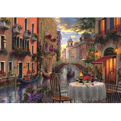 Trefl (65003) - Dominic Davison: "Romantic Supper" - 6000 pieces puzzle