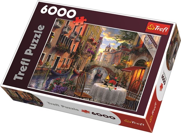 Trefl (65003) - Dominic Davison: "Romantic Supper" - 6000 pieces puzzle