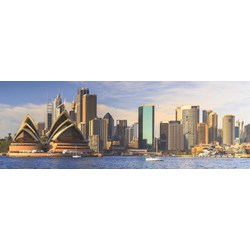 Jumbo (18577) - "Sydney Skyline" - 1000 pieces puzzle