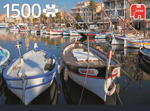 Jumbo (17042) - "Sanary-sur-Mer, France" - 1500 pieces puzzle