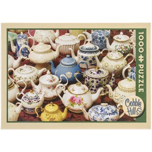 Cobble Hill (51683) - "Teapots" - 1000 pieces puzzle