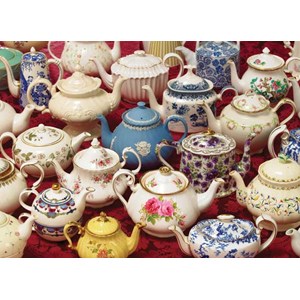 Cobble Hill (51683) - "Teapots" - 1000 pieces puzzle