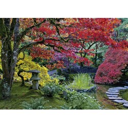 Heye (29754) - "Stone Lantern" - 1000 pieces puzzle