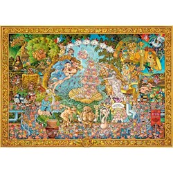 Heye (29637) - Michael Ryba: "The Pig in Art" - 4000 pieces puzzle