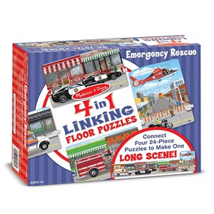 Melissa and Doug (8913) - "Emergency Rescue" - 96 pieces puzzle