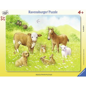 Ravensburger (06631) - "In the Pasture" - 37 pieces puzzle