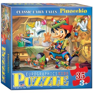 Eurographics (6035-0421) - "Pinocchio" - 35 pieces puzzle