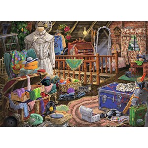 Ravensburger (14869) - Tom Antonishak: "The Attic" - 500 pieces puzzle
