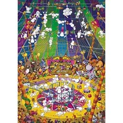 Heye (29755) - Guillermo Mordillo: "Crazy Circus" - 1000 pieces puzzle