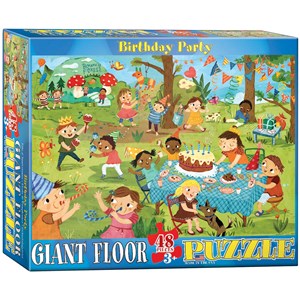Eurographics (8048-0468) - "Party Time! Birthday Party" - 48 pieces puzzle
