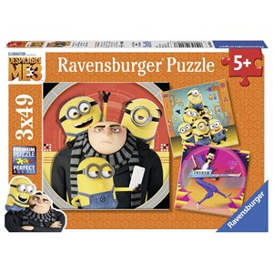 Ravensburger (08016) - "Minion Chaos" - 49 pieces puzzle
