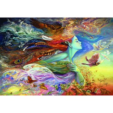 Anatolian (3903) - Josephine Wall: "Spirit of Flight" - 2000 pieces puzzle