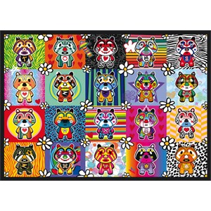 Schmidt Spiele (58215) - "Tantan & Momo" - 500 pieces puzzle