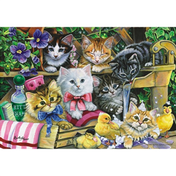 Anatolian (PER3282) - "Bathtime Kittens" - 260 pieces puzzle