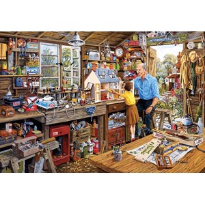 Gibsons (G6061) - "Grandad's Workshop" - 1000 pieces puzzle