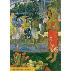 Eurographics (6000-0835) - Paul Gauguin: "La Orana Maria (Hail Mary)" - 1000 pieces puzzle