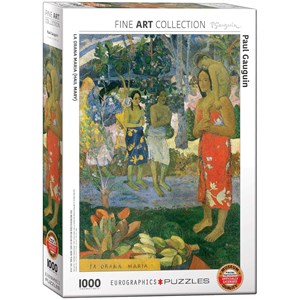 Eurographics (6000-0835) - Paul Gauguin: "La Orana Maria (Hail Mary)" - 1000 pieces puzzle