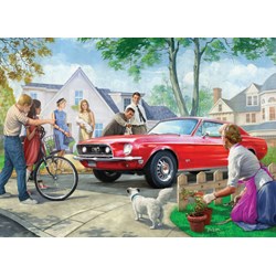 Eurographics (6000-0956) - "The Red Pony" - 1000 pieces puzzle