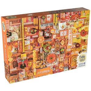Cobble Hill (51862) - Shelley Davies: "Orange" - 1000 pieces puzzle