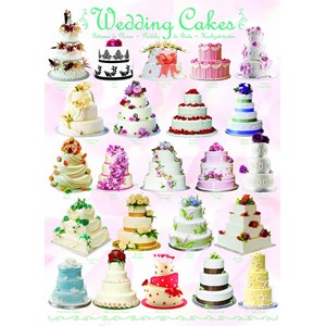 Eurographics (6000-0434) - "Wedding Cakes" - 1000 pieces puzzle