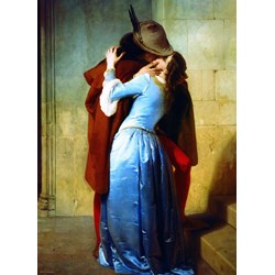 Eurographics (6000-0148) - Francesco Hayez: "The Kiss" - 1000 pieces puzzle