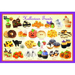 Eurographics (6100-0432) - "Halloween Treats" - 100 pieces puzzle